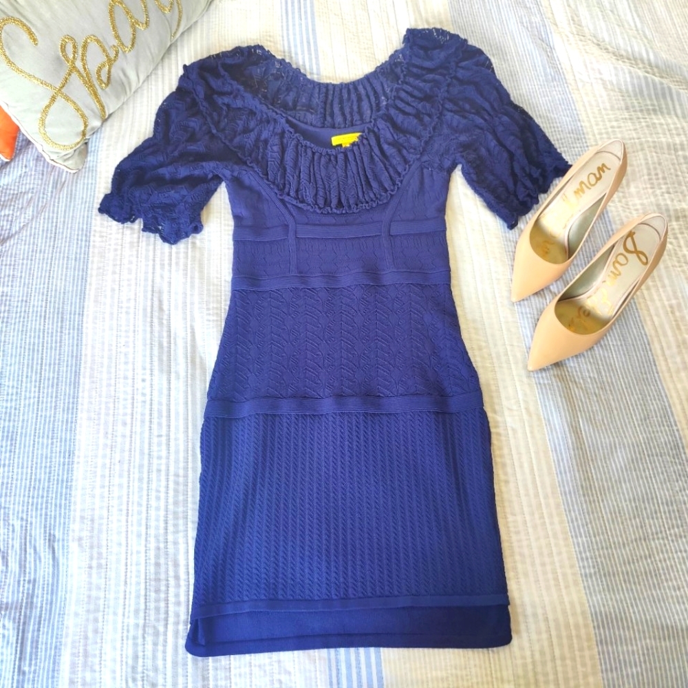 Catherine Malandrino Yellow Label Favorites Stretch Knit Dress